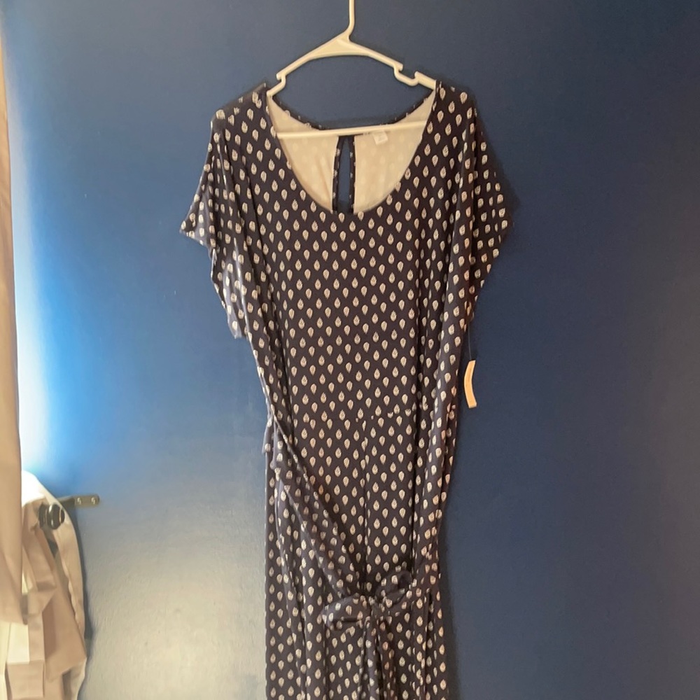 Short sleeve jumpsuit